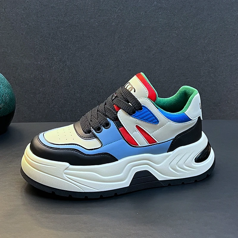 

New Arrival Men Fashion Casual Board Shoes Luxury Designer Youth Trending Thick Bottom Autumn Winter Short Plush Warm Sneakers