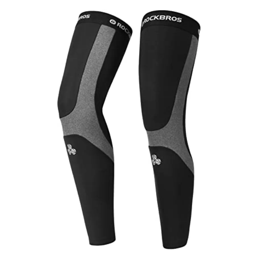 Thermal Fleece Leg Warmers for Cycling and Running