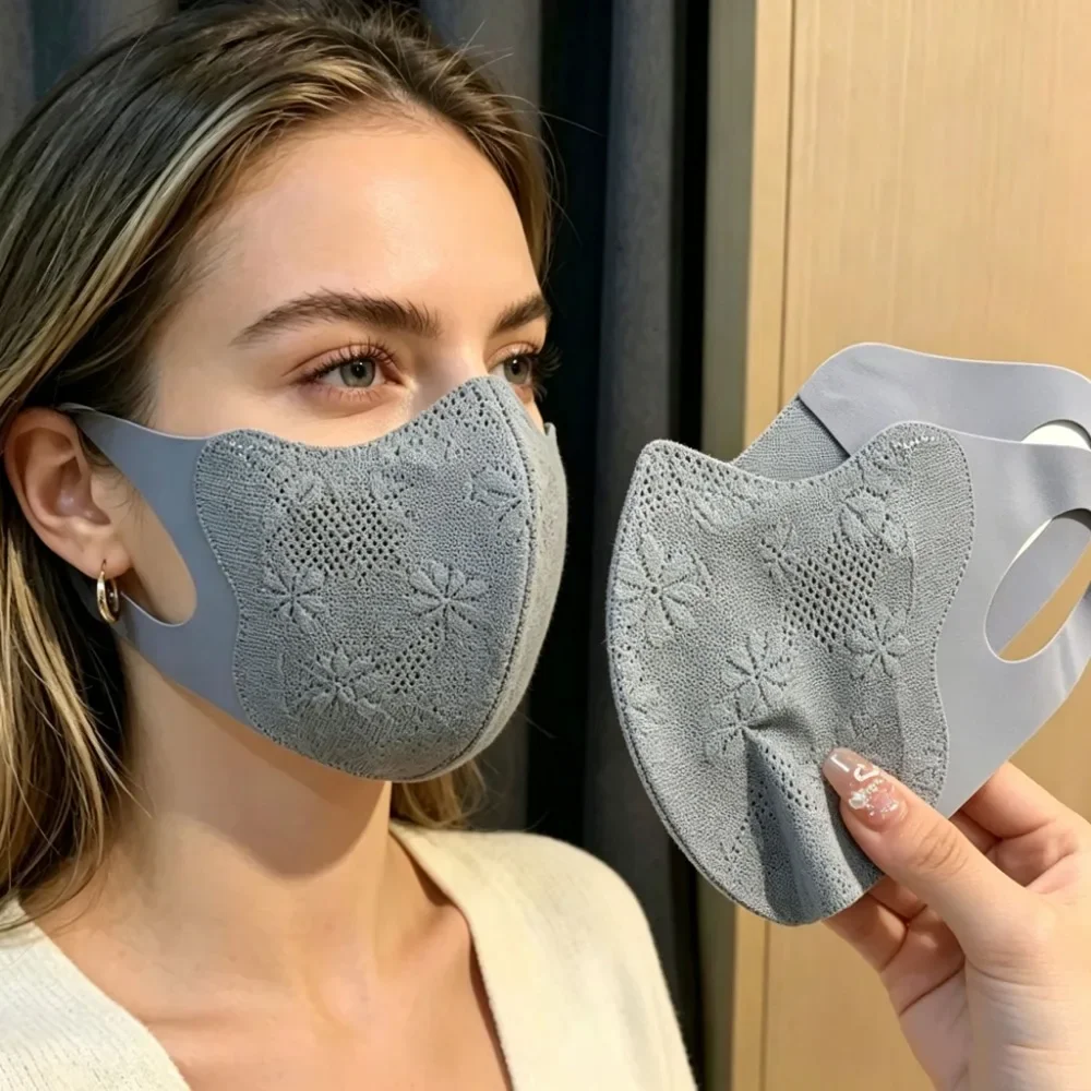 UPF50+ Ice Silk Sun Protection Face Mask, Breathable Washable Neck Shield, Outdoor Anti-UV Face Cover for Men Women