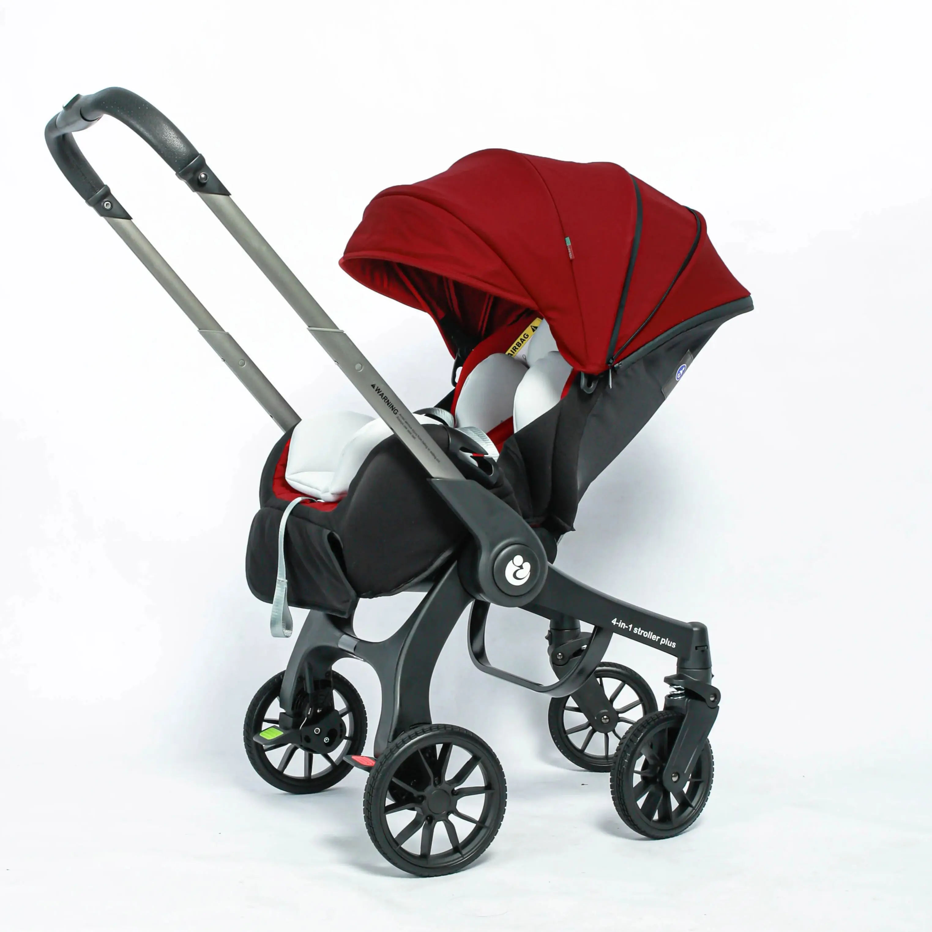 STOCK UE 4 en 1 cochecito de bebé multifuncional bidireccional cochecito de bebé recién nacido 3 en 1 asiento tipo cesta plegable cochecito de viaje ligero