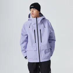 Ropa de nieve para hombre y mujer, chaqueta de esquí, chándal de Snowboard, abrigo frío, Tops deportivos de esquí al aire libre, Pro, cálido, impermeable, invierno, nuevo