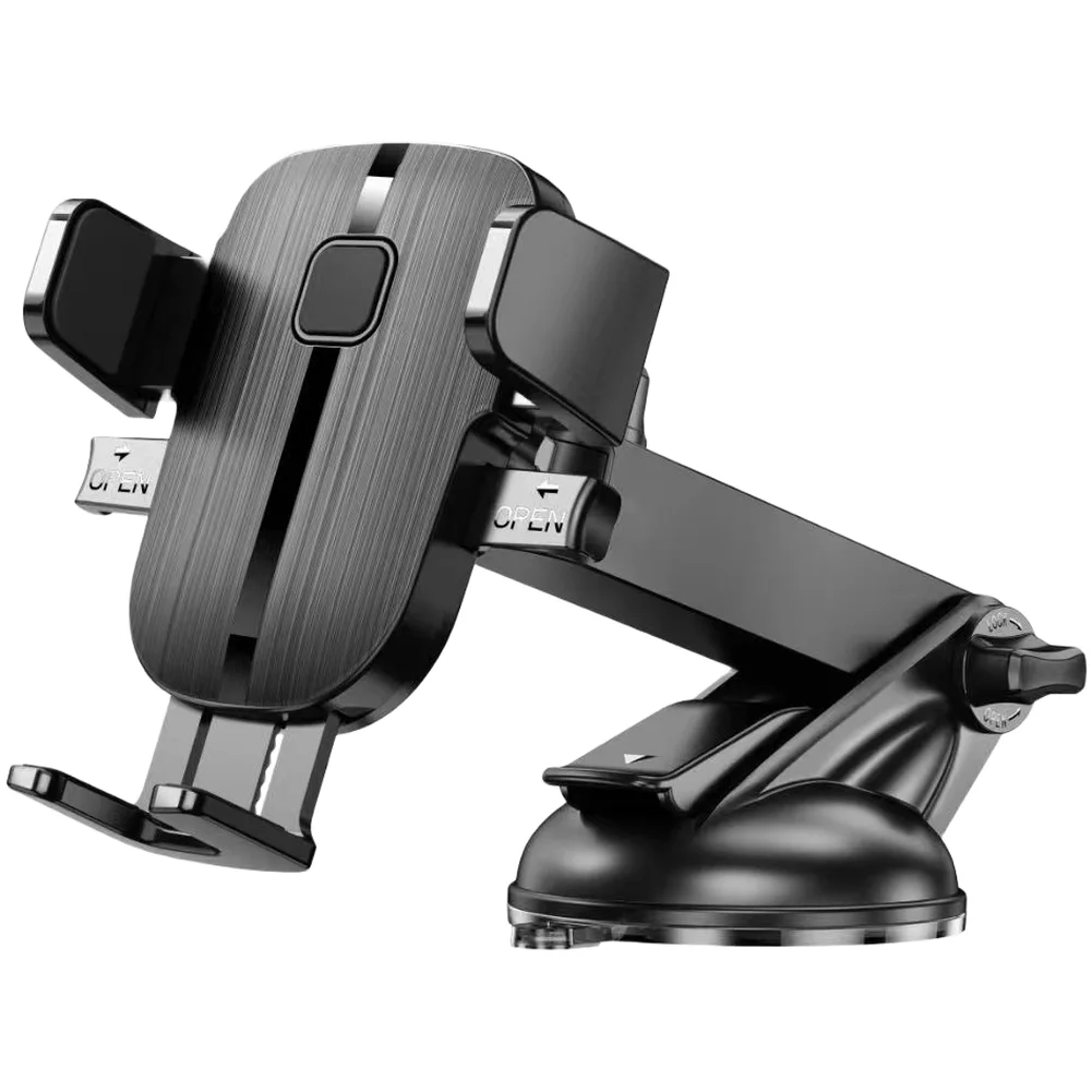 Car Air Vent Hook Phone Holder Automatic Clamping Adjustable 360 Rotation