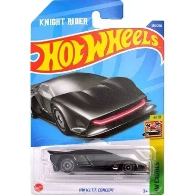 Original Hot Wheels Car Knight Rider K.I.T.T Toys for Boys Voiture 1/64 Alloy Diecast Super Pursuit Concept Kids Birthday Gift