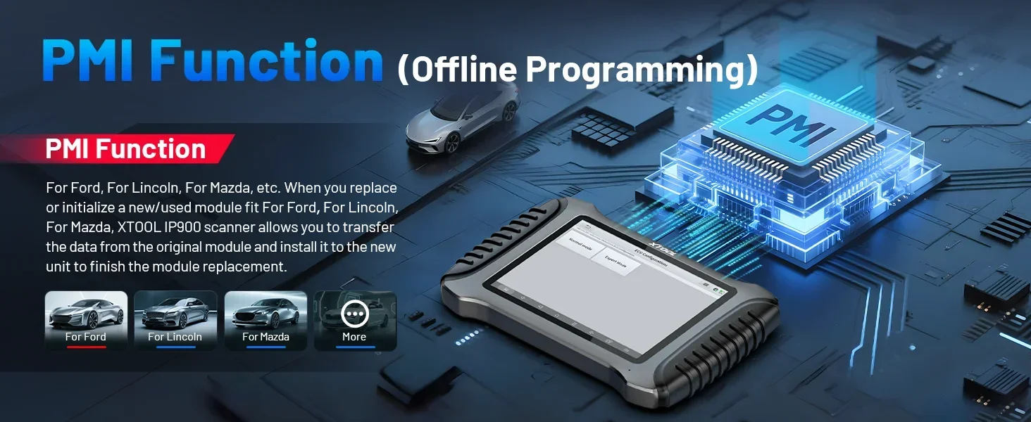 XTOOL IP900 Kfz-Scanner, vollständige Systemdiagnosetools, bidirektionales Scan-Tool, ECU-Codierung, 41 Dienste, CANFD, DOIP, FCA, schnelle Lieferung aus europäischem Lager – Detail 6