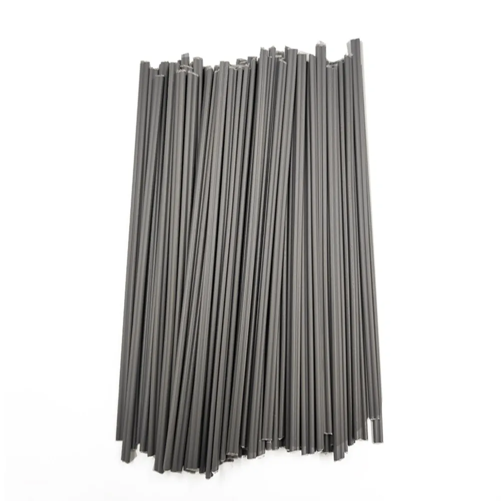 แท่งเชื่อม200มม. 50ชิ้นสำหรับรถยนต์กันชนสีเทา PVC เครื่องมือซ่อมพลาสติก
