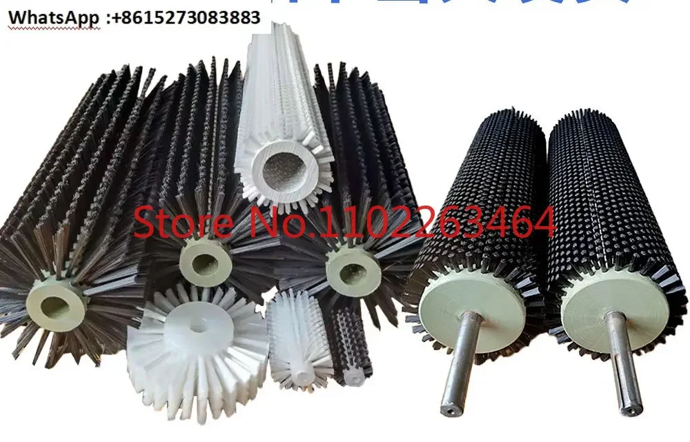 Industrial brush roller manufacturer customized small nylon wire  dust removal