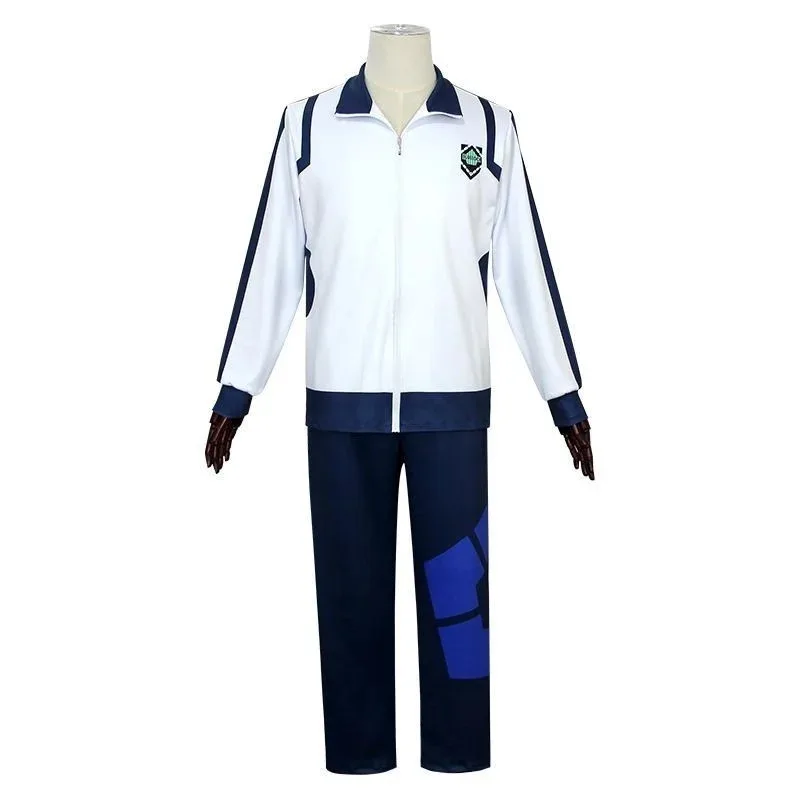 

BLUELOCK Blue Prison Sportswear cos Jie Shi Yi Feng Le Hui Qian Ce Bao Ma Jie Shi Yi косплей