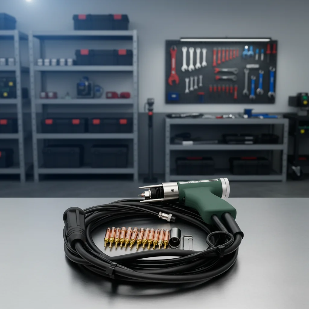 

LZHQ-02 Capacitive Energy Storage Stud Gun Capacitor Discharge CD Stud Welding Torch 4Meter Cable With 35-50 Connector Accessory