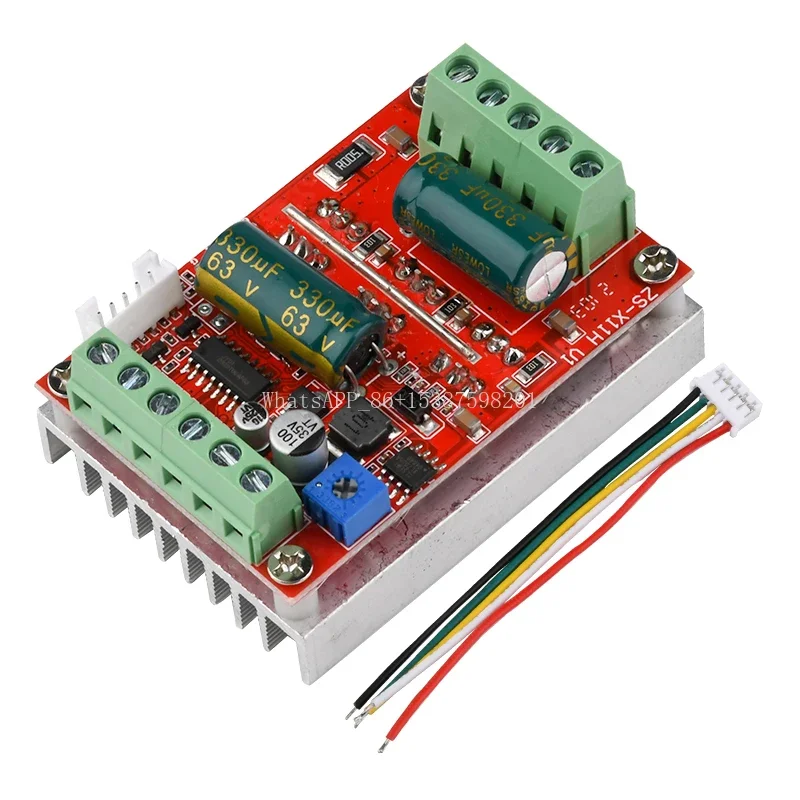 BLDC Three-phase DC Brushless Hall Motor Controller PWM Brushless Motor ESC, Driver Board PLC BCC