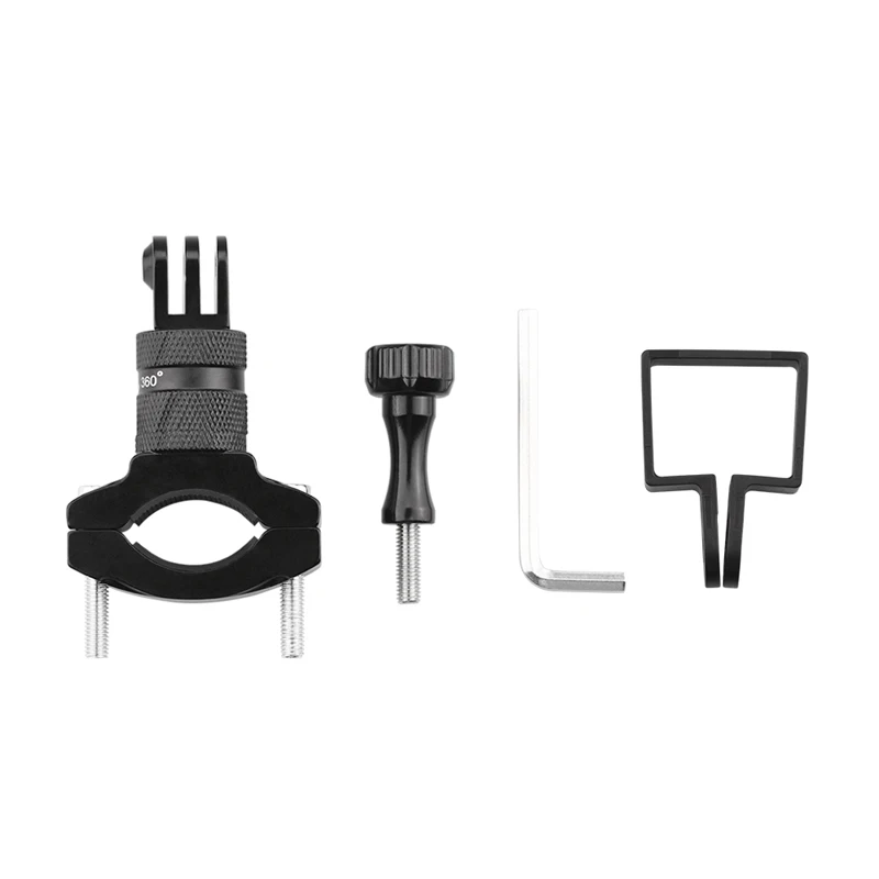 Bicycle Motorcycle Handlebar Aluminum Clip Bracket Holder Suitable For Osmo Pocket Gimbal Camera