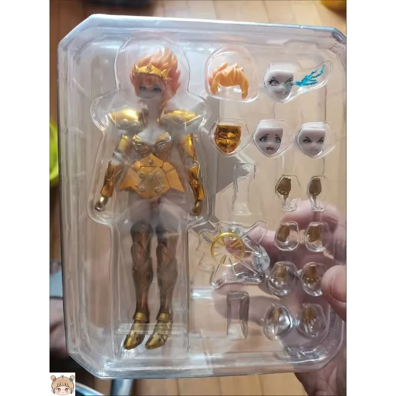 

GT Female Lion Sacred Contract Saint Seiya Myth Leo Sandy Action Figure Anime Gift Garage Gift in Stock