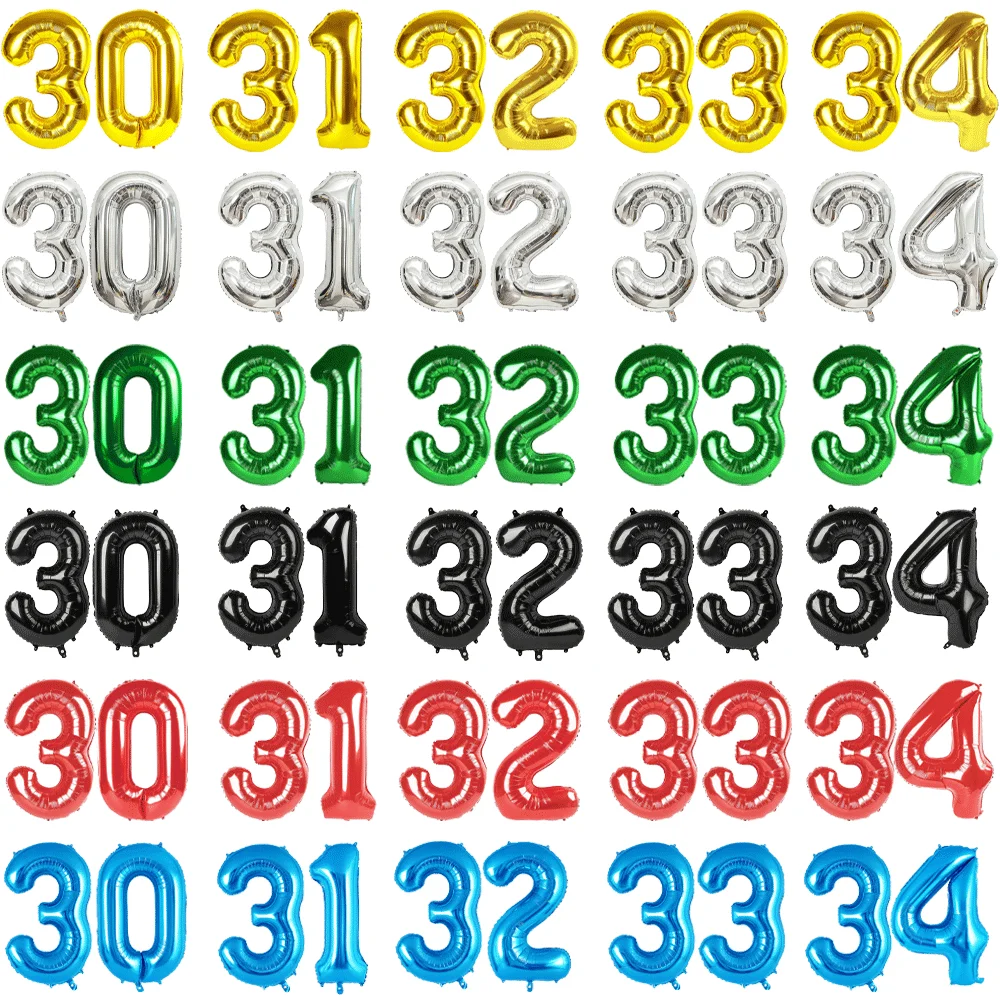 32 Inch Number Foil…