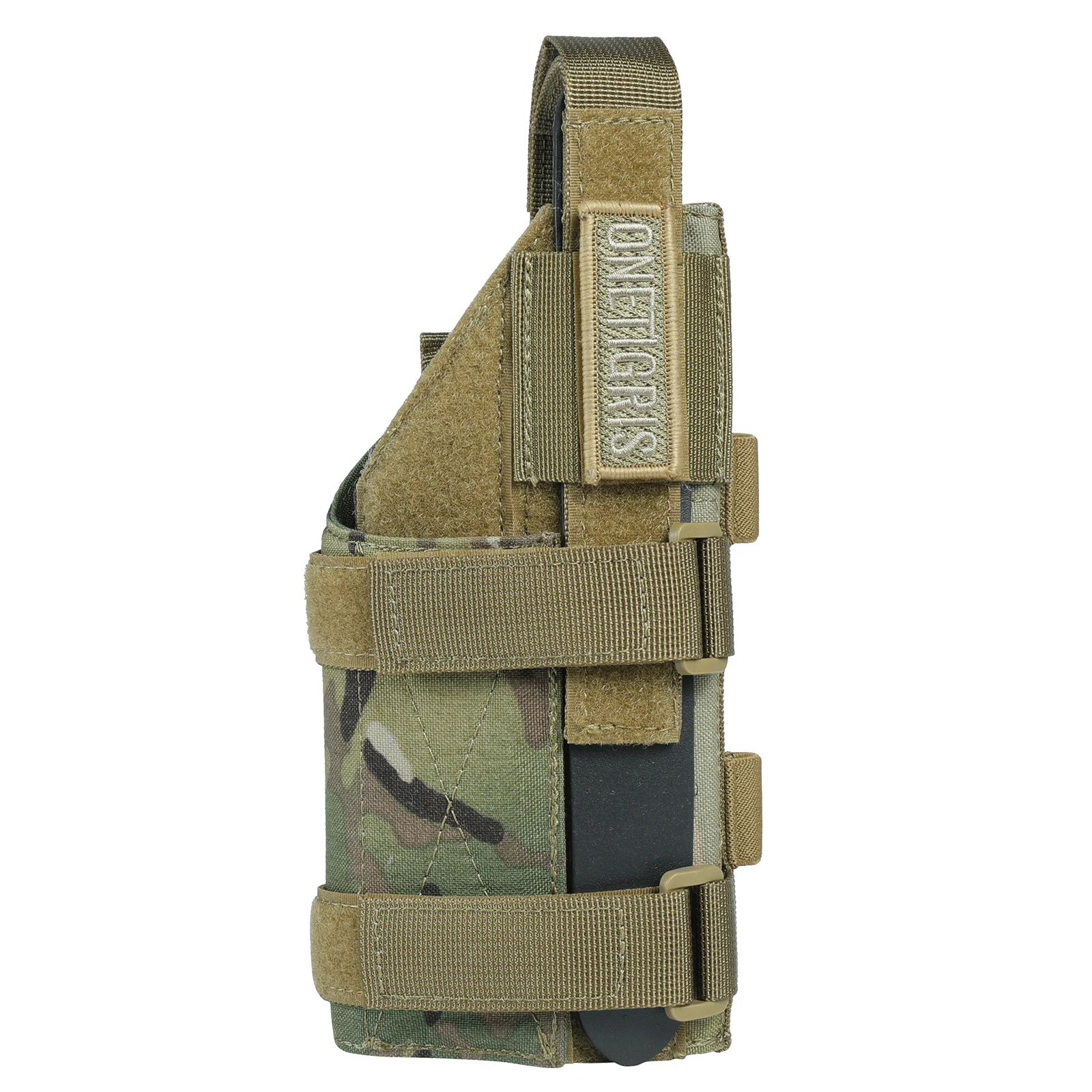 ONETIGRIS Tactical Gun Holster Molle Modular Belt Pistol Holster Nylon For Right Handed Shooters Glock 17 19 22 23 31 32 34 35