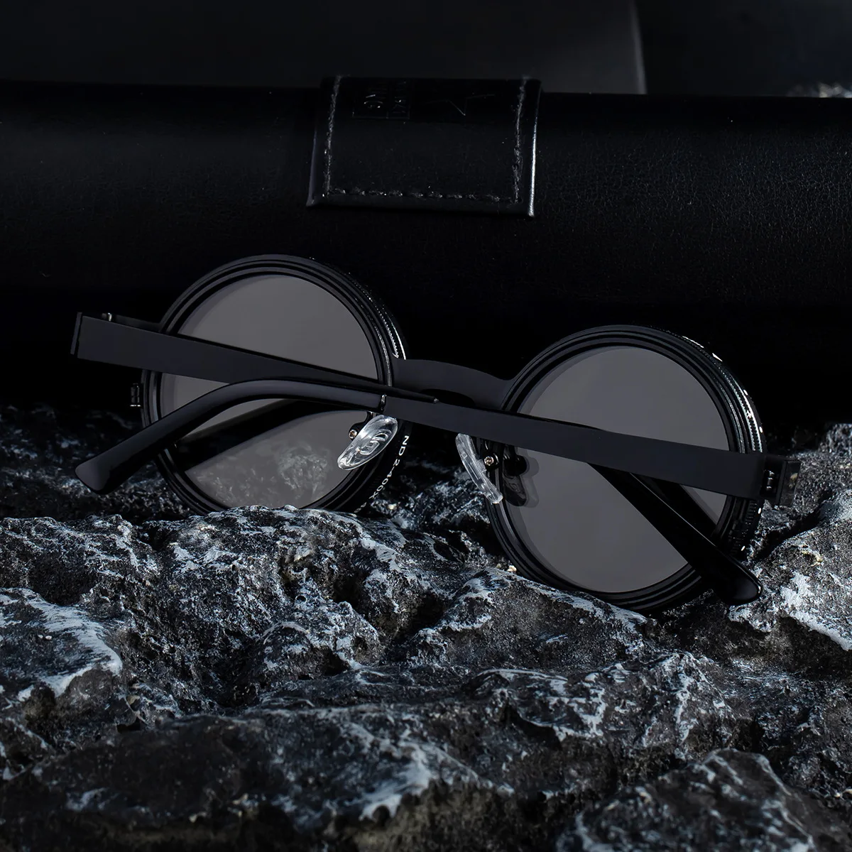 

Light-Reducing Sunglasses Light-Reducing Adjustable Sunglasses Zoom Sunglasses Round Frame For Outdoor Activities Gift Travel