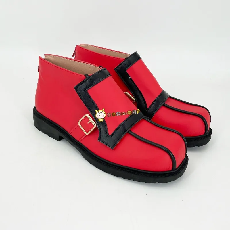 Guilty Gear SOL BADGUY Scarpe Cosplay Stivali Scarpe natalizie di Halloween su misura