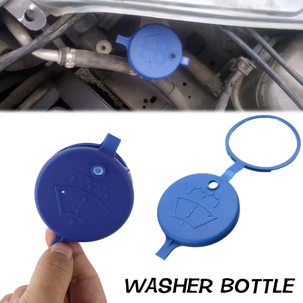 Windshield Washer Fluid Bottle Cap Car Reservoir Cover For Citroen C4 C5 Xsara Xantia ZX Peugeot Partner Expert 1PC Blue