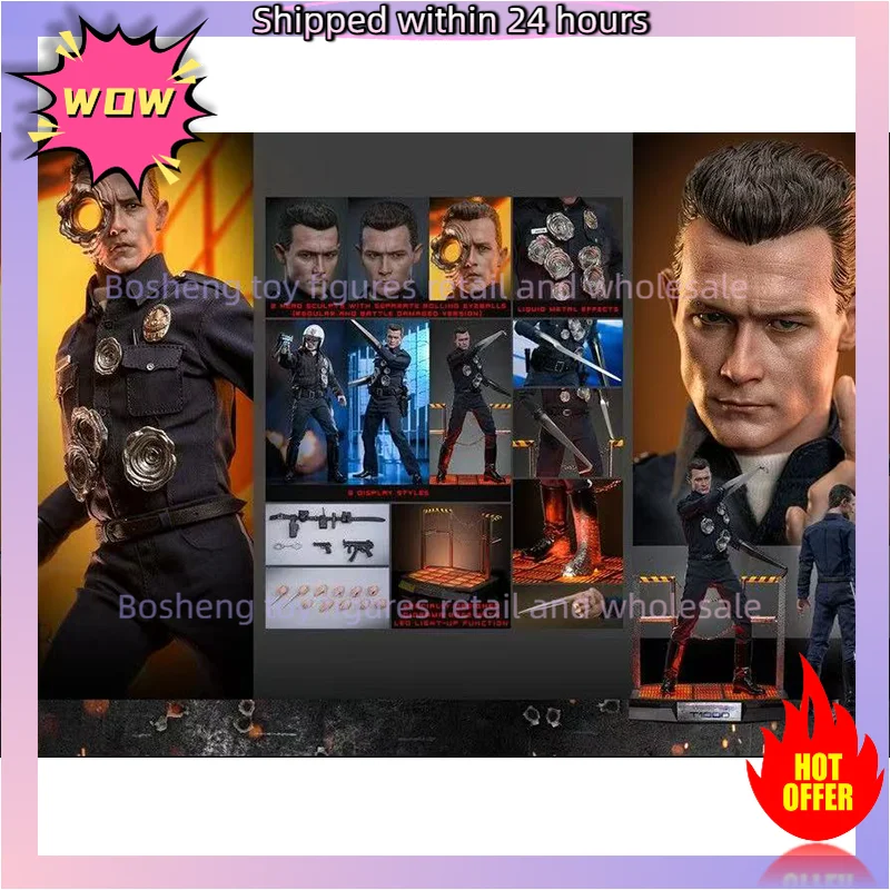 Original Hot Toys HT MMS774 Terminator 2 Judgment Day T-1000 2.0 1/6 scale In Stock Anime Customized Gifts Toys