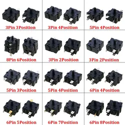1PC Electric Room Heater Position 3Pin 5Pin 6Pin 8Pin 2/3/4/5/6/7/8Position Rotary Switch Selector AC 250V 16A Radiator