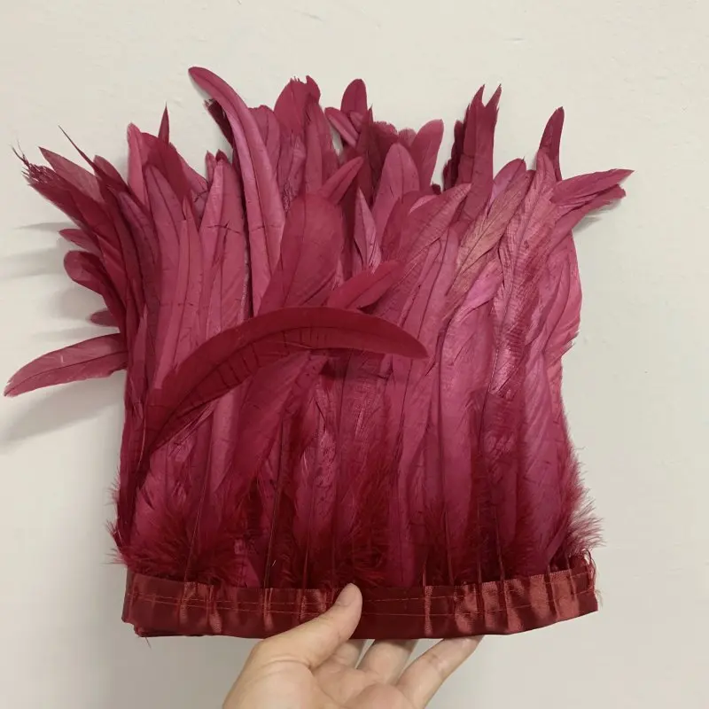 

25-30 см/10-12 дюймов 200 метров петух хвост перо бейки петух синее зеленое платье DIY украшения аксессуары для поделок лента шлейф