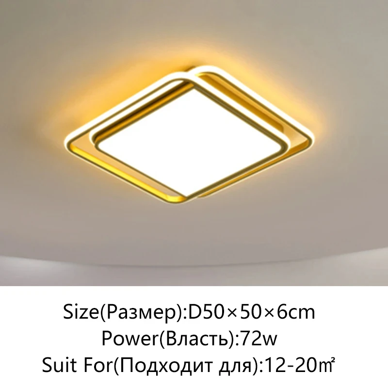 Moderne Led Plafondlamp Voor Slaapkamer Woonkamer Eetkamer Studeerkamer Gangpad Balkon Kroonluchter Indoor Home Decor Verlichtingsarmatuur Glans