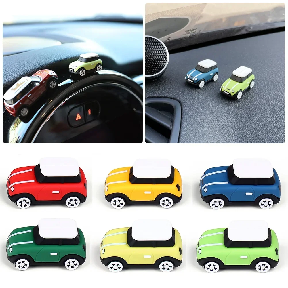 Original For BMW MINI Cooper Sticker F56 Cooper Accessories Silicone Car Model Button Cover Ornament Start Stop Button Collar