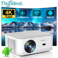ThundeaL TD92Pro 1920 x 1080P Full HD 2K 4K LED Projector TD92 Pro WIFI Android Projector Home Theater Media Video Player Beamer