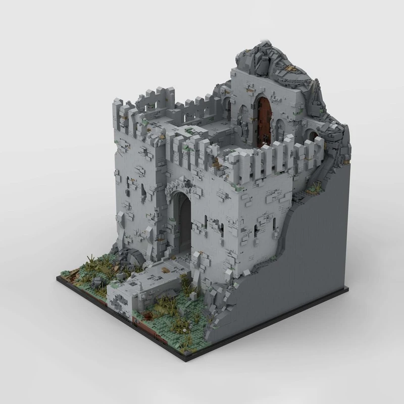 13669PCS Moc Medieval Ancient Castle Model Building Blocks DIY Sets Education Assembly Bricks Toys Kids Surprise Christmas Gifts