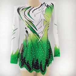 LIUHUO Rhythmic Gymnastics Leotard Competitive  Cheerleading Performance For Children