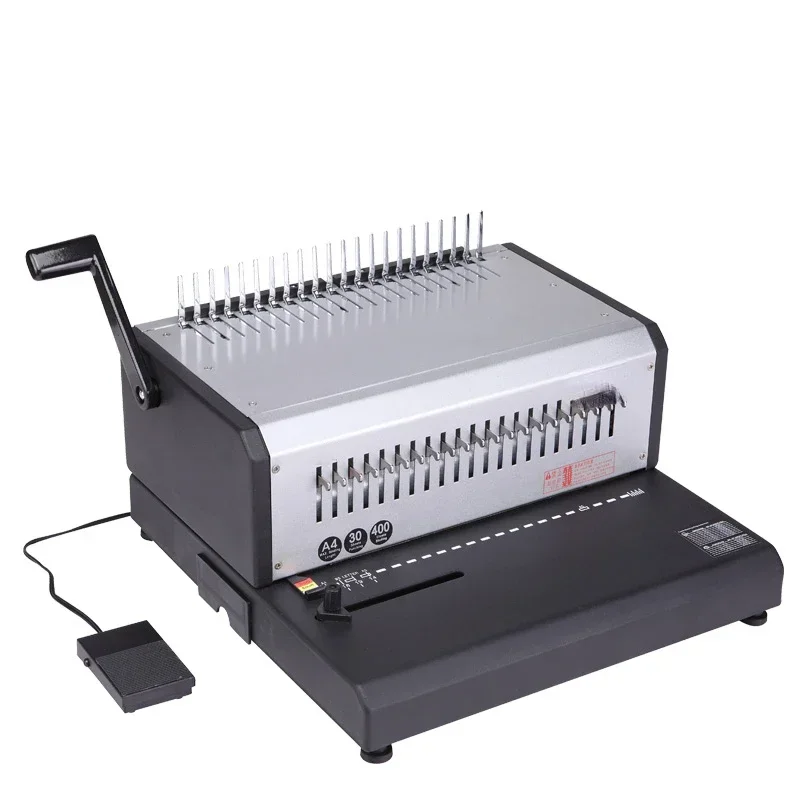

for for Suitable for EB-30 electric binding machine with 10 hole clamp binding and 21 hole rubber ring binding contract bidding