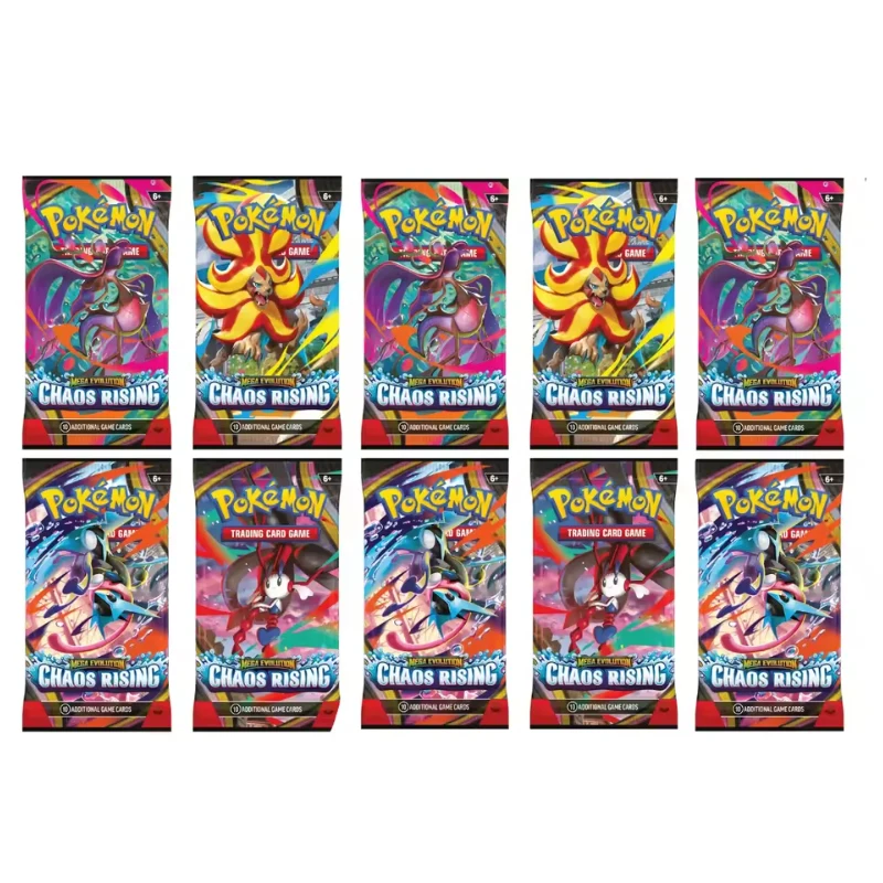 Pokém Card Mega Evolution PERFECT ORDER Series Booster Box Bundle Rare Holo Trading Cards Collectible Set for Pokem TCG Players