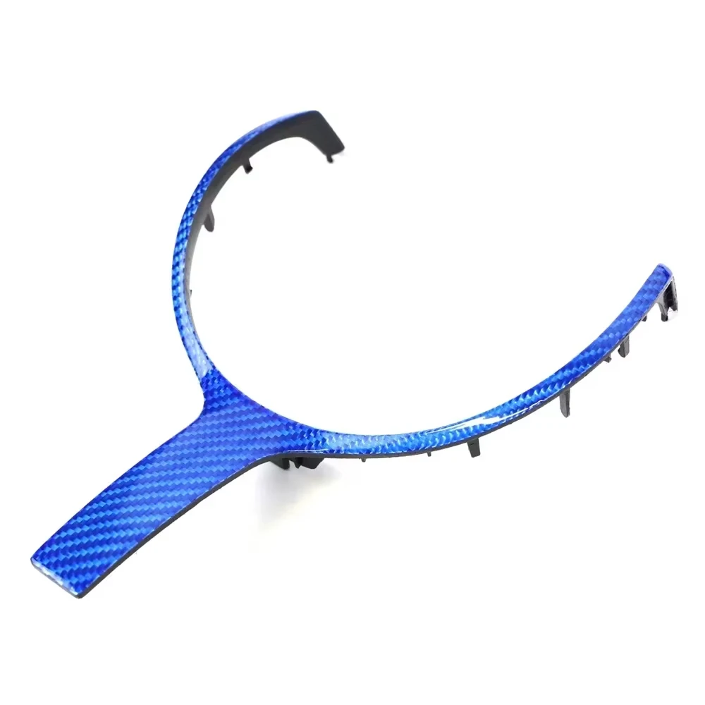 Carbon Fiber Steering Wheel Trim For Bmw F30 F10 F20 F32 F34 F48 F25 F26 550D 328M M Sport Interior Decoration Car Accessories image 3
