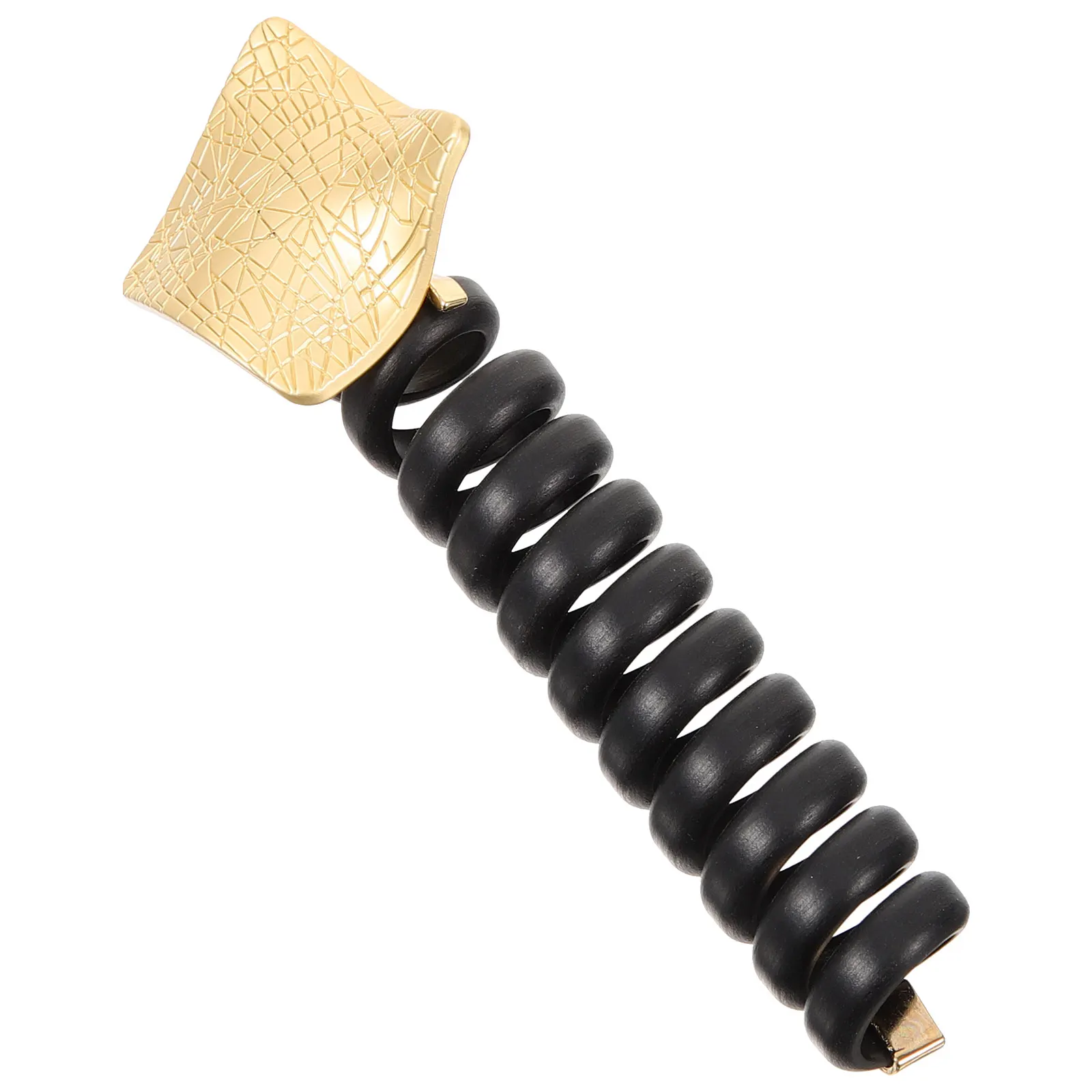 

2pcs Phone Cord Ties Elastic Spiral Ponytail Holders Women Accessories Coil Ropes Stylish Hair Bun Scrunchies