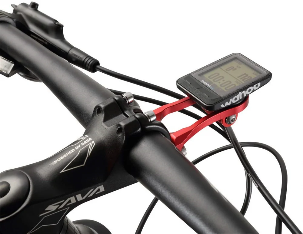 Bicycle Stopwatch Holder MTB Bike Front Handlebar GPS Speedometer Mount Holder For Garmin Bryton Wahoo Bike Computer Mount SM516