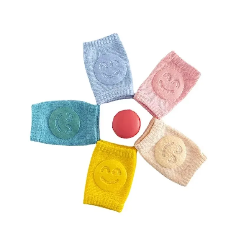 1/2/3/4Pairs Baby Knee Pad Kids Safety Crawling Elbow Cushion Infants Toddlers Protector Safety Kneepad Leg Warmer Girls Boys