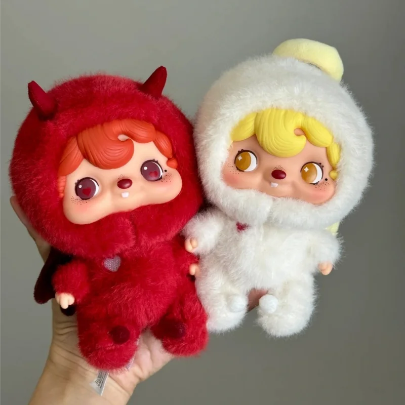 Pre Sale Genuine Pouka Blind Box Plush Vinyl Doll Cute Cartoon Anime Figures Collection Dolls 16cm Plush Backpack Pendant Toys
