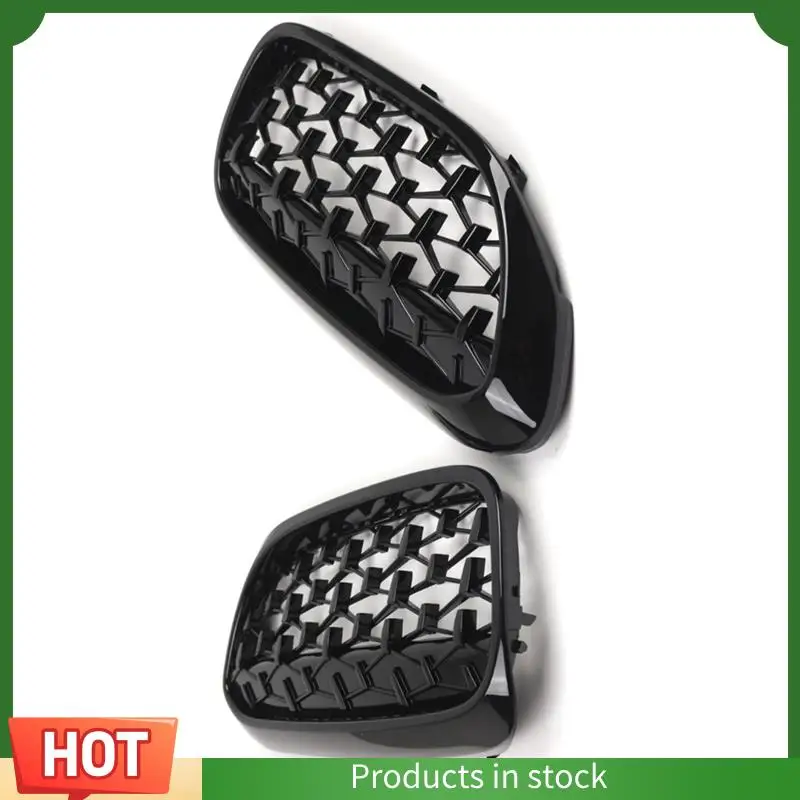 

AU63-Glossy Black Diamond Kidney Grille For BMW 5 Series G30 G38 2017-2019 Front Grille 51137390863 51137390864