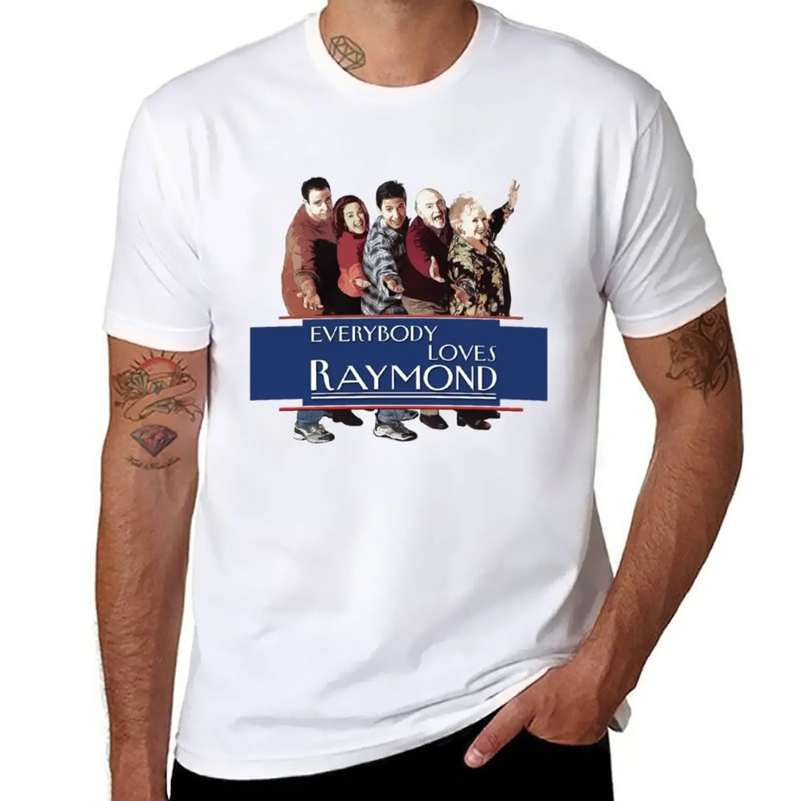 Everybody Loves Raymond T-Shirt oversizeds customizeds summer clothes slim fit t shirts for men