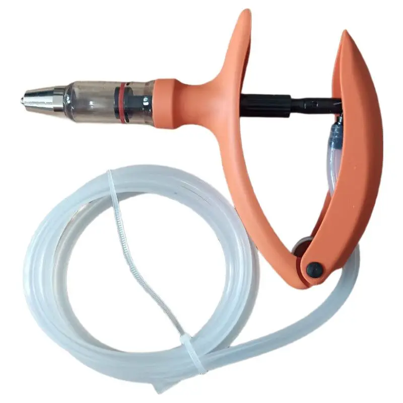 Arm Pot Veterinary Continuous Injection Gas Return Liquid Bottle Hanging Catheter Type Continuous Injector 350ml Vaccine Bottle