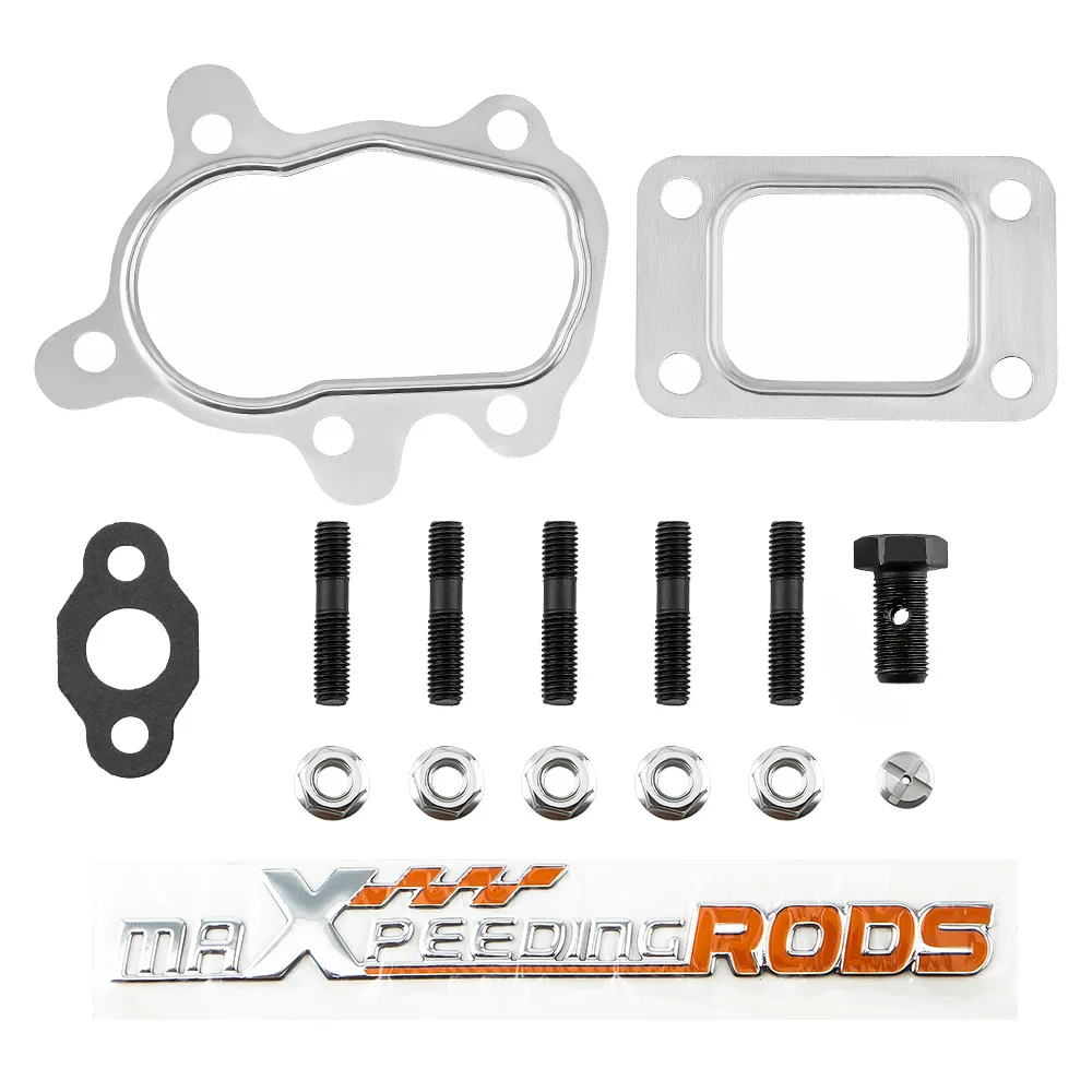 maxpeedingrods GT2871 Turbocharger For 1.8L-3.0L engine A/R 0.6 Turbine A/R 0.64 Water Cooled