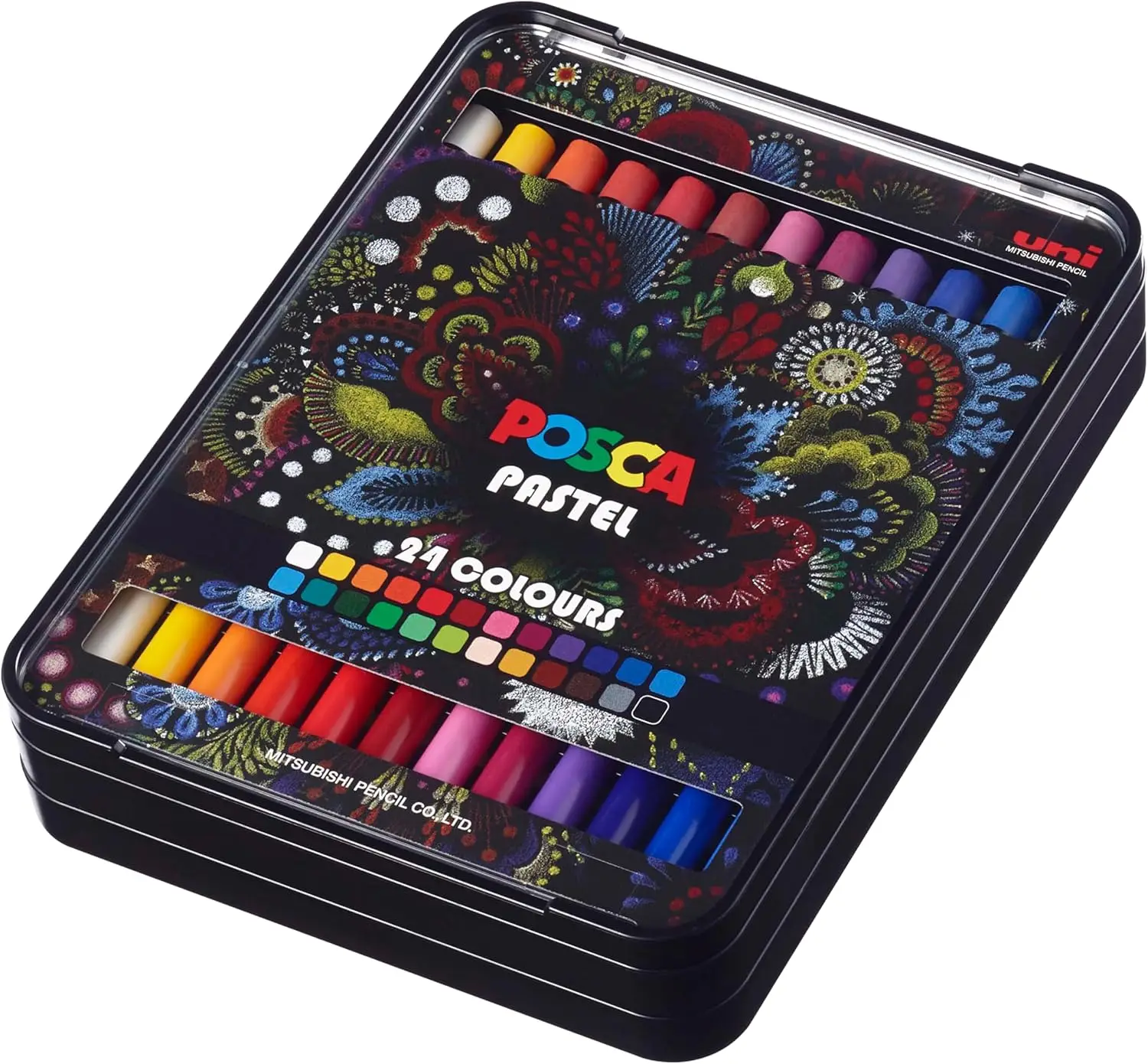 

Набор из 24 восковых пастелей для художников, водостойкие и смешиваемые цвета