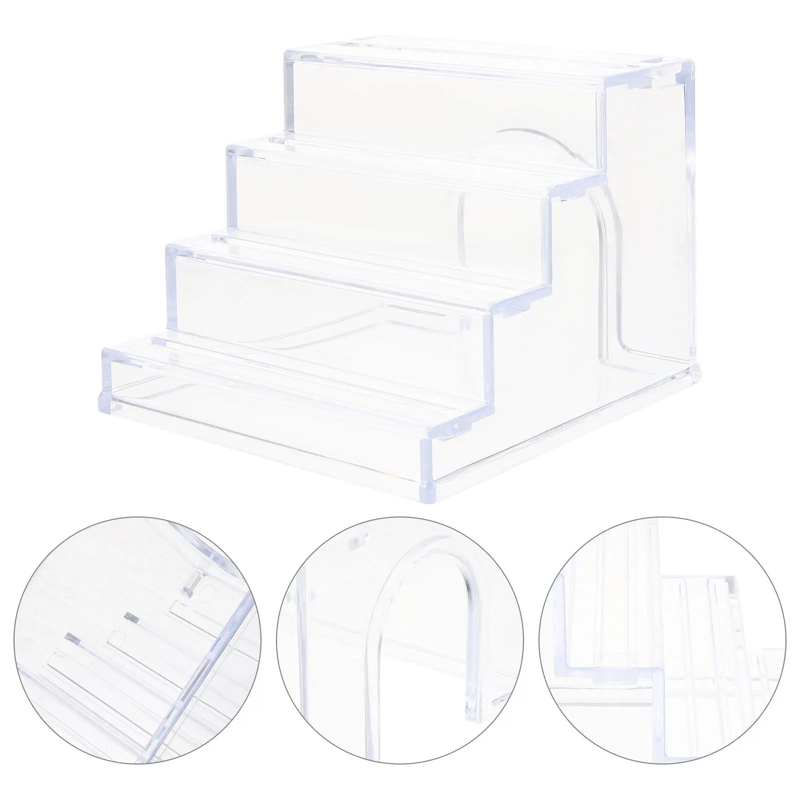 سلم أكريليك للحيوانات الأليفة، منحدر تسلق شفاف للهامستر وخنازير غينيا، تصميم قوي وخفيف الوزن، حل تمرين ممتع للصغار