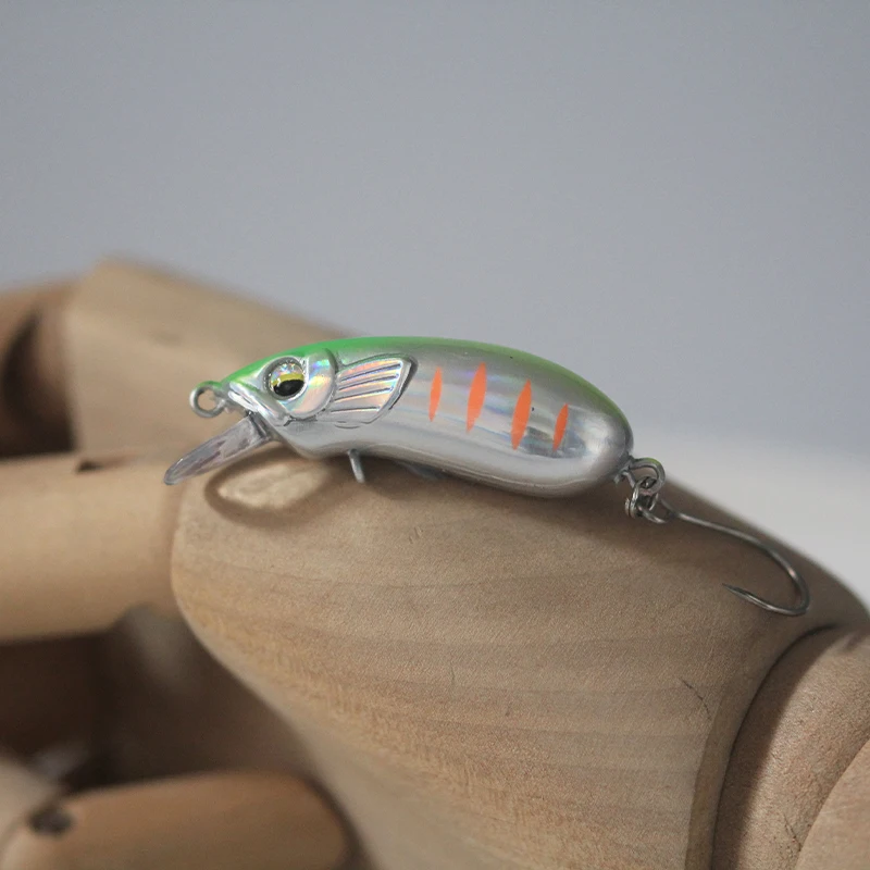 1Pc CC40 CC35 Micromatter Langsam Sinkende Minnow Angeln Locken 4,3g 45mm Niedrigen Schwerpunkt Stille System künstliche Gefälschte Köder – Detail 19