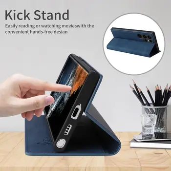 Peněženka s magnetickým flipem z kůže pro Samsung Galaxy A02s A03 A04s A10 A11 A12 A20 A21s A22 A23 A31 A32 A33 5G A50s A51 A52 A71 6 nejlepší prodej kryt pro Samsung Galaxy A21 - №5