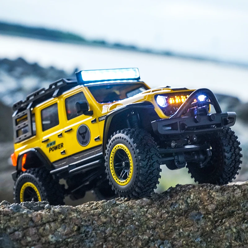 SG206 MAX/PRO 1:20 RC Off-Road Truck Brushless Crawler 2.4G Remote Control 4WD Climbing Car LED Lights Waterproof Toy for Adults
