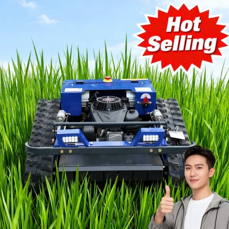 

Customized Zero Turn Remote Control Lawn Mower 550mm Cutting Width Automatic Robot Crawler Factory Price