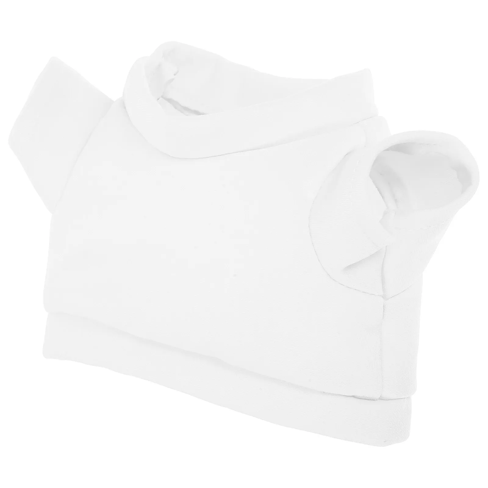 

Blank Bear Hoodie for Stuffed Animals DIY Sublimation Clothing White Heat Transfer Blank Outfit for Cute Bears Stuffed Animal