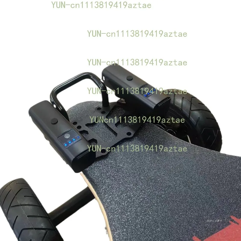 Electric Four‑Wheel Scooter Skateboard Headlight, Portable Handrail Lighting for Long Board