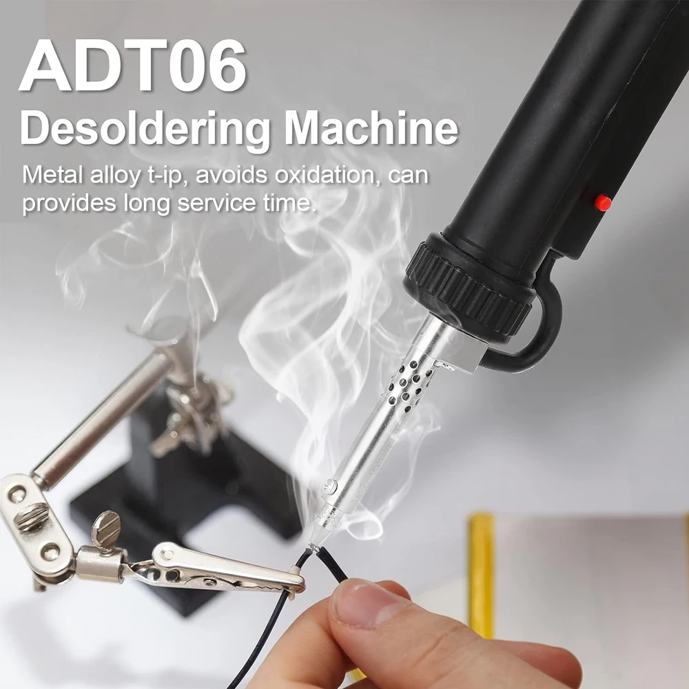 Electric Vacuum Solder Sucker BBT-680 Electric Tin Soldering Repair Tool Portable Desoldering Suction Pump Soldering Iron Gun