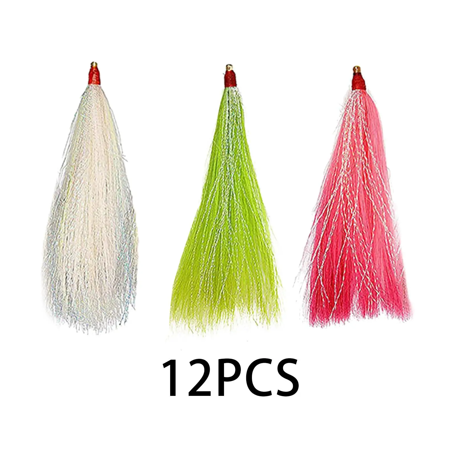 12x Fishing Teasers, Fishing Tackle Equipment,Handmade Plug,Fishing Lures for