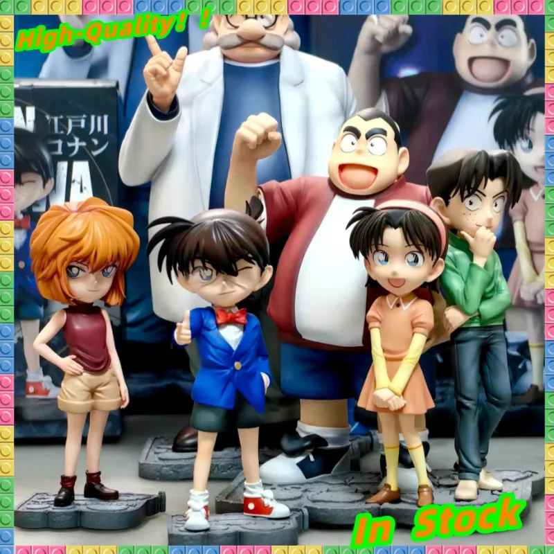 

Detective Conan Action Figure Conan Edogawa Anita Hailey Amy Yeager Mitch Tennyson Kojima Genta Anime Figures Model Gifts
